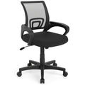 Gymax Mesh Office Chair Ergonomic Computer Desk Chair W Lumbar Support