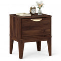 Gymax Nightstand W Storage Mid Century Modern Bedside Table W Drawer