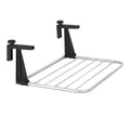 Gymax Portable Clothes Drying Rack W Adjustable Foldable Brackets