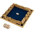 Gymax Shut The Box Game For 2 4 Players 24 Inch Extra Large Wooden