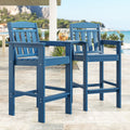 Hdpe Adirondack Bar Stools Tall Adirondack Chairs Set Of 2