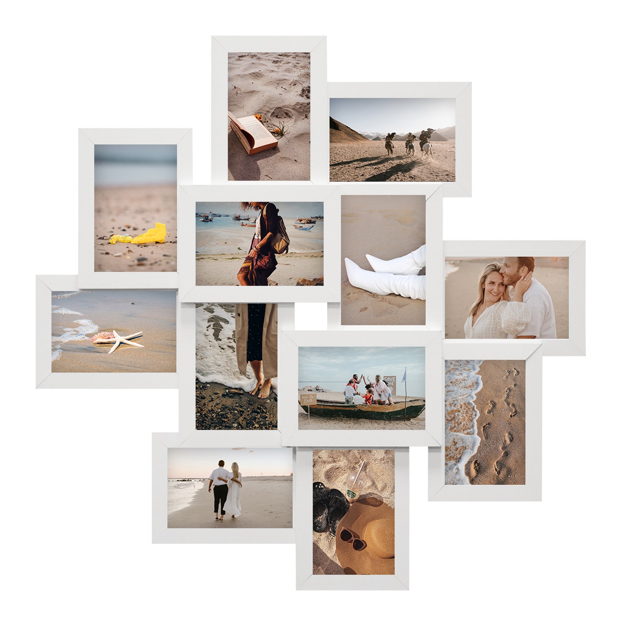 Hello Laura L24 X H24 Gallery Collage Wall Hanging Photo Frame