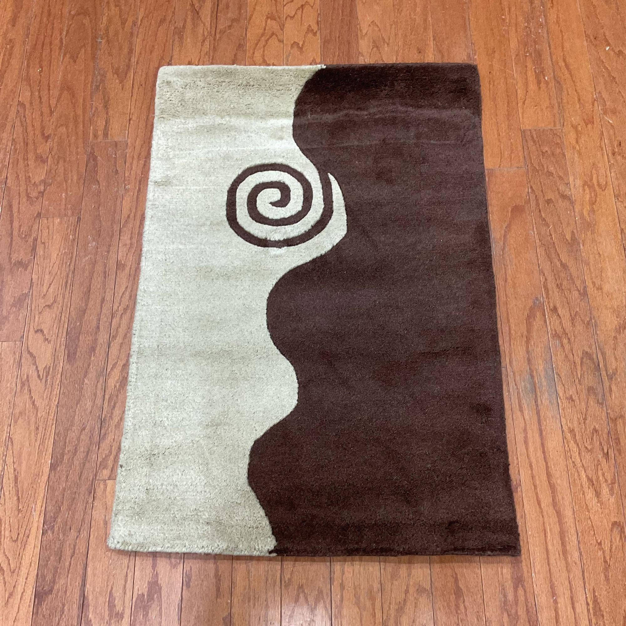 Handmade Herat Oriental Indo Tibetan Wool Rug India 2 X 3