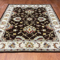 Handmade Herat Oriental Persian Indo Tabriz Wool Rug India 8 X 10