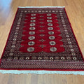 Handmade Herat Oriental Pakistan Bokhara Wool Rug Pakistan 4 X 6