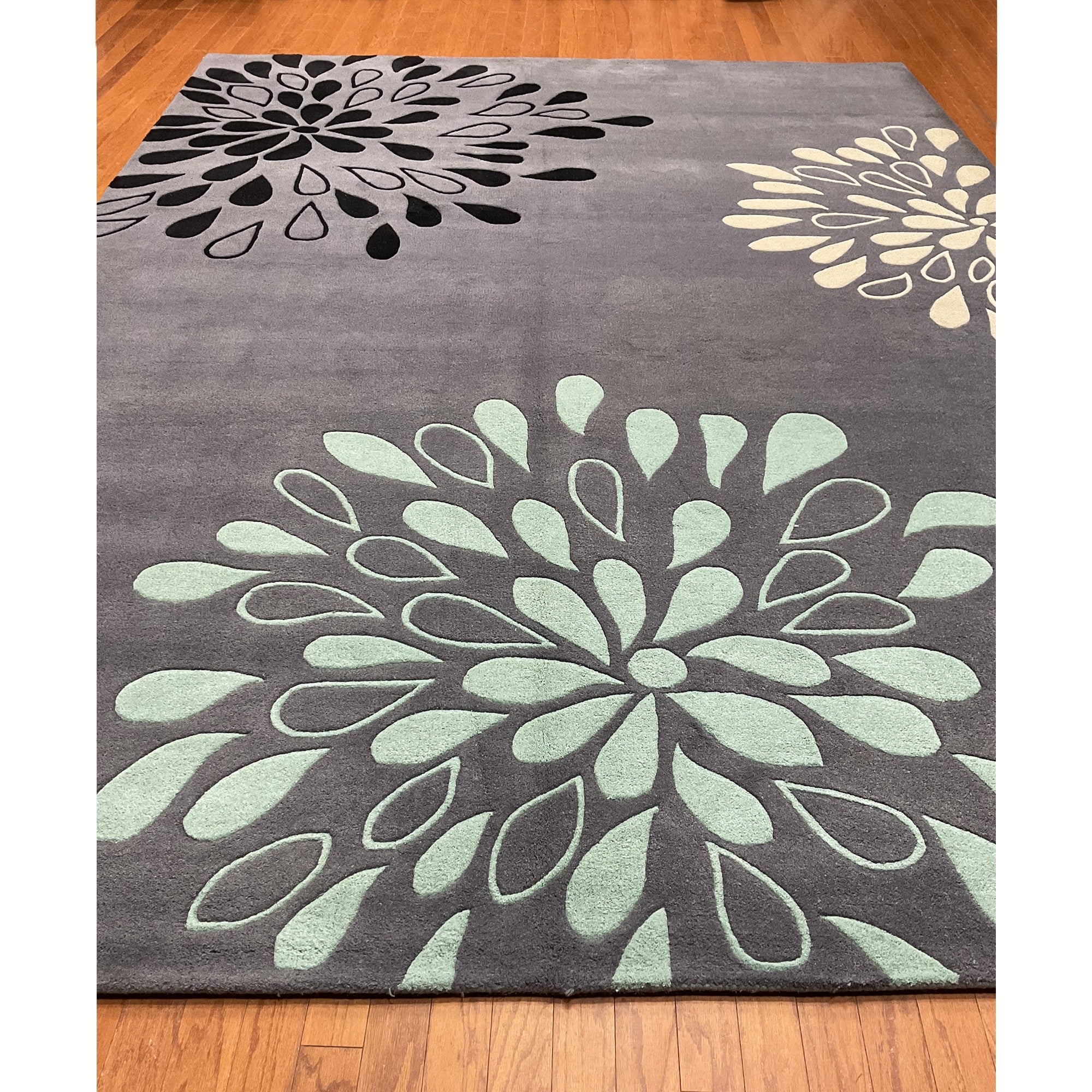 Handmade Indo Tibetan Wool Rug 9 X 12 9 X 12
