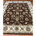 Handmade Herat Oriental Indo Isfahan Wool Rug India 8 X 10