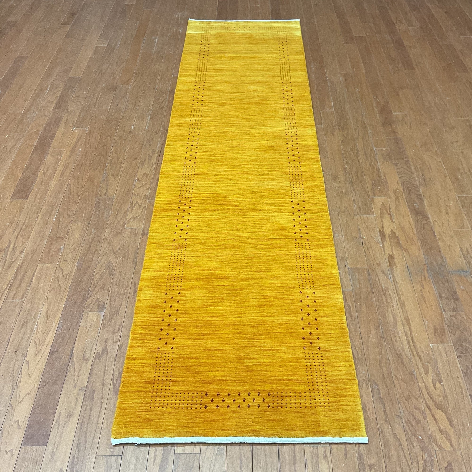 Herat Oriental Handmade Modern Gabbeh Wool Rug 26 X 10