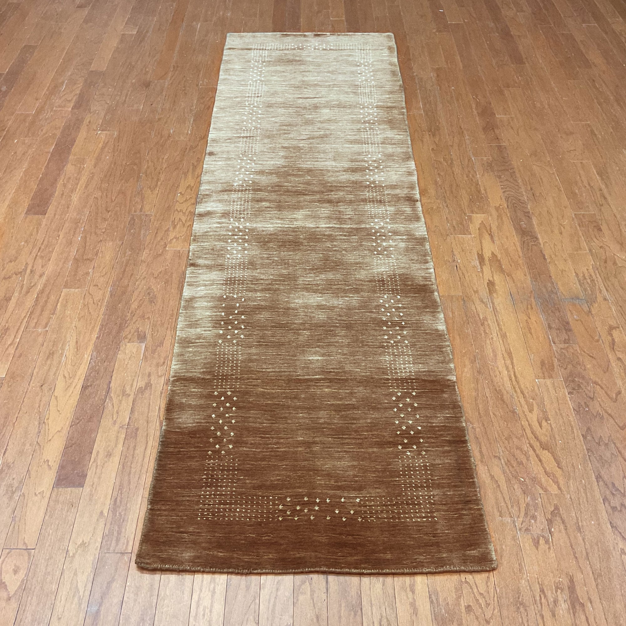 Herat Oriental Handmade Modern Gabbeh Wool Rug 26 X 10