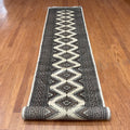 Handmade Herat Oriental Pakistani Hand Knotted Tribal Bokhara Wool Runner Pakistan 27 X 141