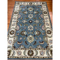 Handmade Herat Oriental Persian Indo Tabriz Wool Rug India 5 X 8