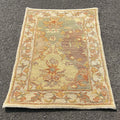 Handmade Herat Oriental Indo Tabriz Wool Rug India 73 X 93