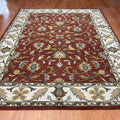 Handmade Herat Oriental Indo Hand Tufted Tabriz Wool Rug 8 X 11 8 X 11