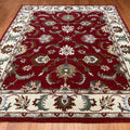 Handmade Herat Oriental Indo Tabriz Wool Rug India 8 X 10