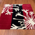 Handmade Herat Oriental Indo Tibetan Wool Rug India 6 X 6 Square