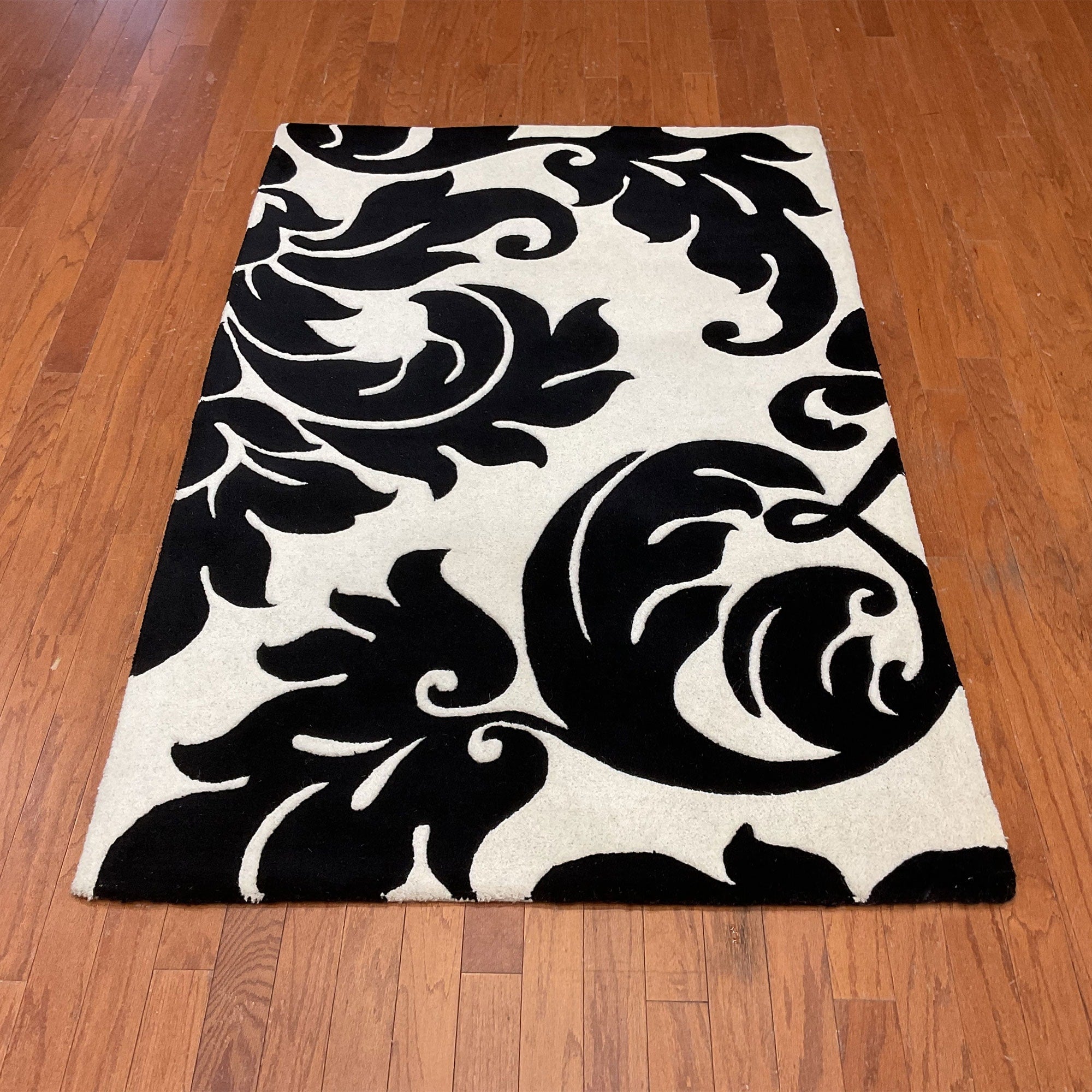Handmade Herat Oriental Indo Tibetan Wool Rug 4 X 6 India