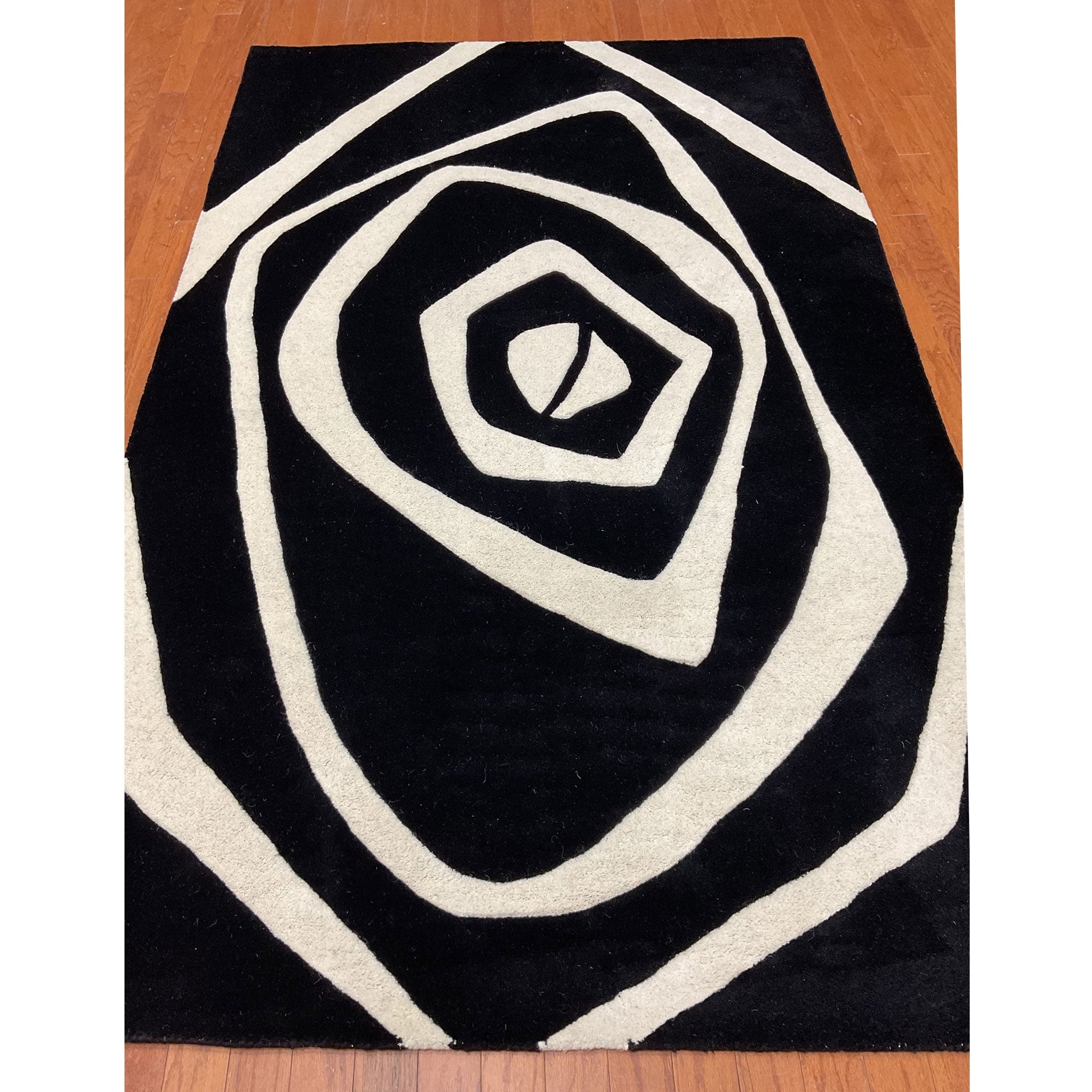Handmade Herat Oriental Indo Tibetan Wool Rug 5 X 8 India