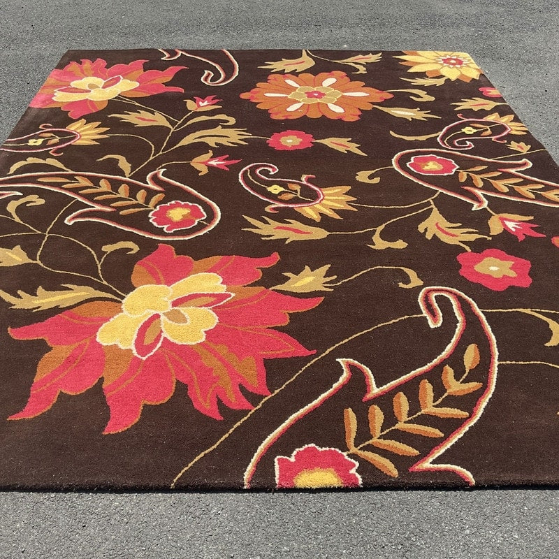 Handmade Tibetan Wool Rug India 8 X 10