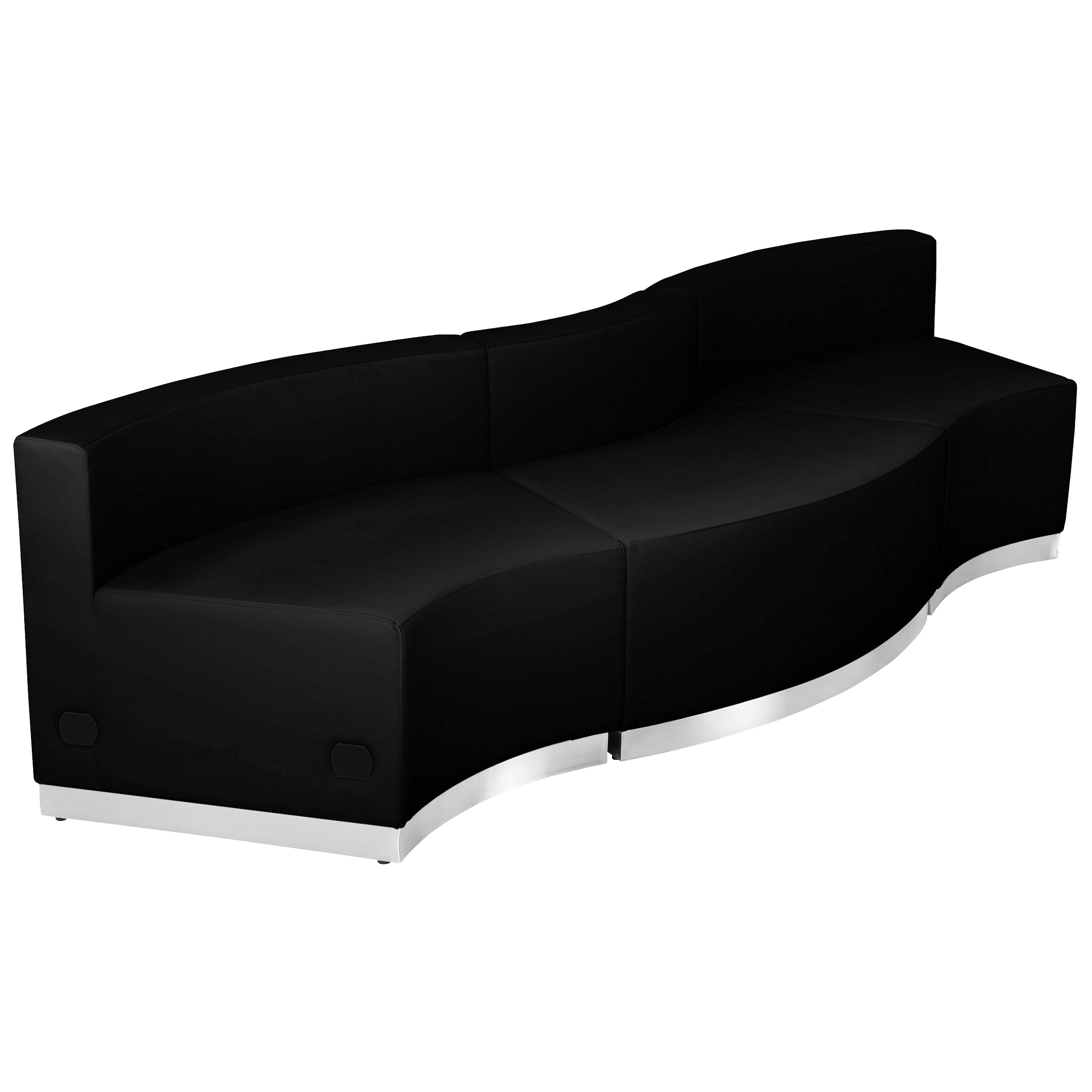 Hercules Alon Series Bonded Leather Reception Configuration 3 Pieces