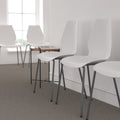 Lancaster Home Plastic Stack Lumbar Chair