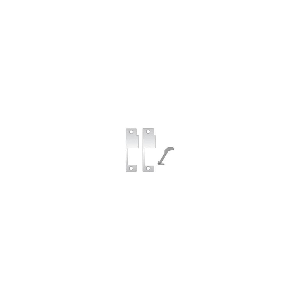 Hes 852L Faceplate For Hes 8500 Series Electric Strikes For Schlage Mortise Locksets Satin Stainless Steel