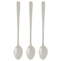 Hic 7.75 Extra Long Stainless Steel Dessert Iced Tea Spoon Silver