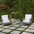 Highwood Lehigh 3 Piece Deep Seating Chair Set