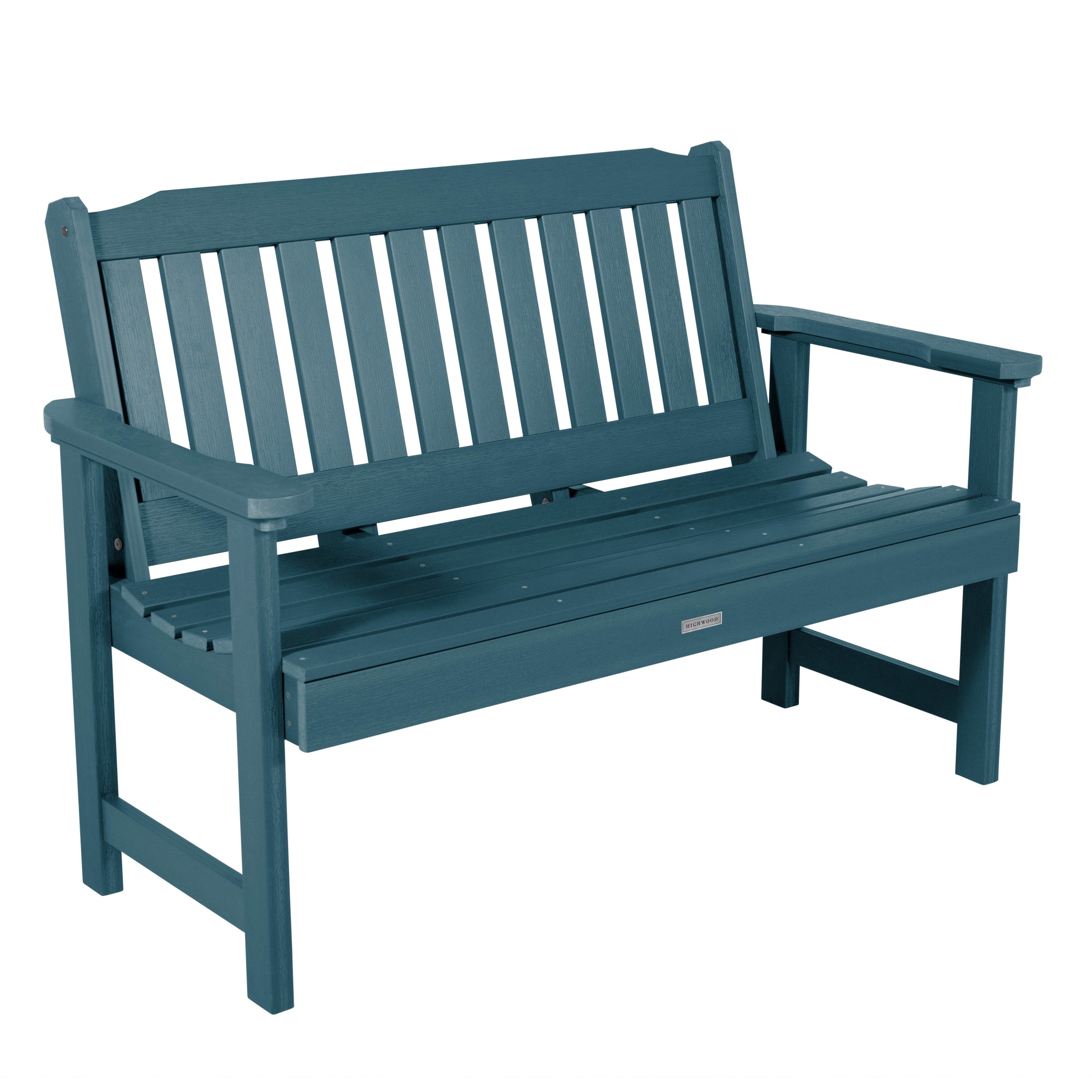 Havenside Home Mandalay 4 Foot Eco Friendly Synthetic Wood Garden Bench