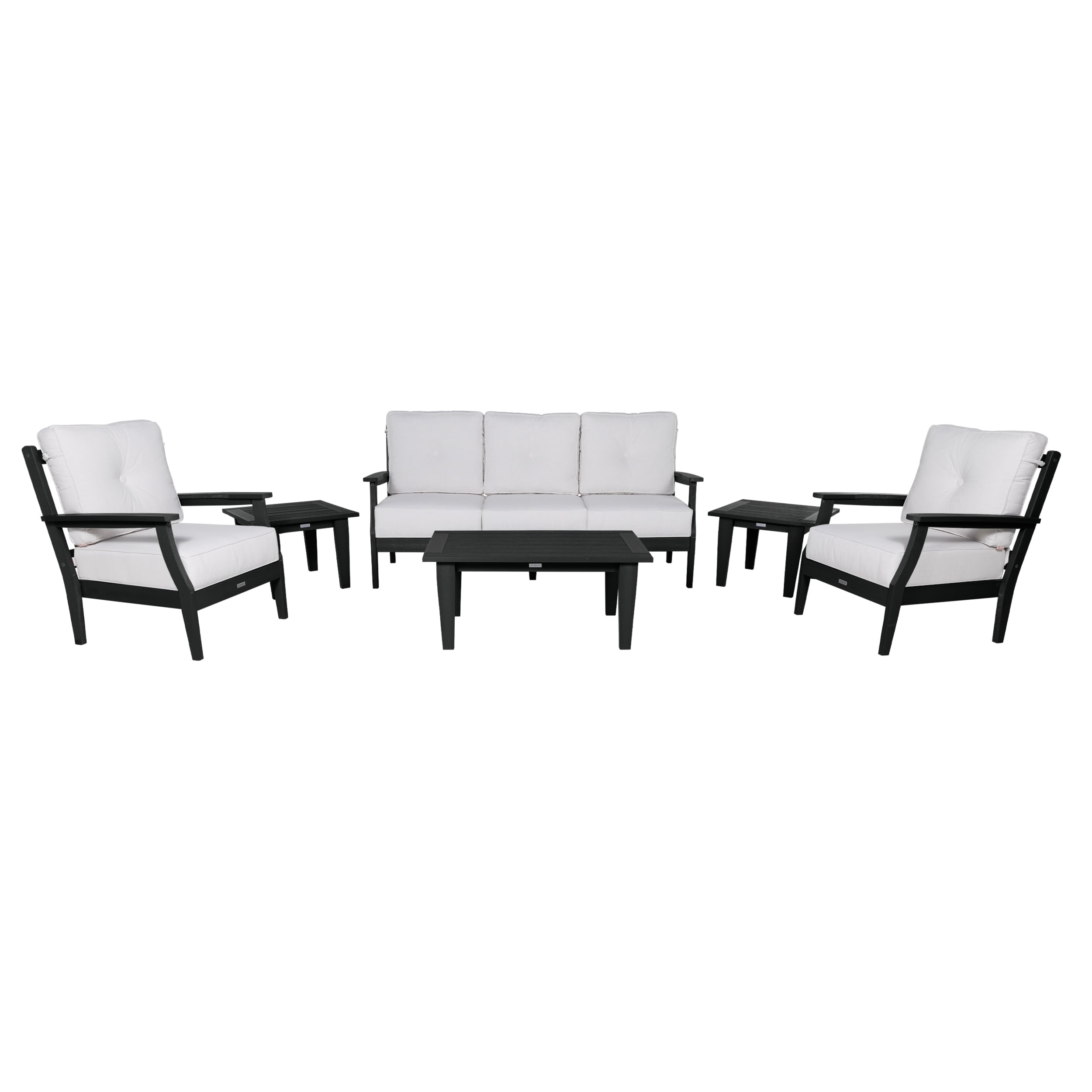 Highwood Lehigh 6 Piece Couch And Chair Deep Seating Set