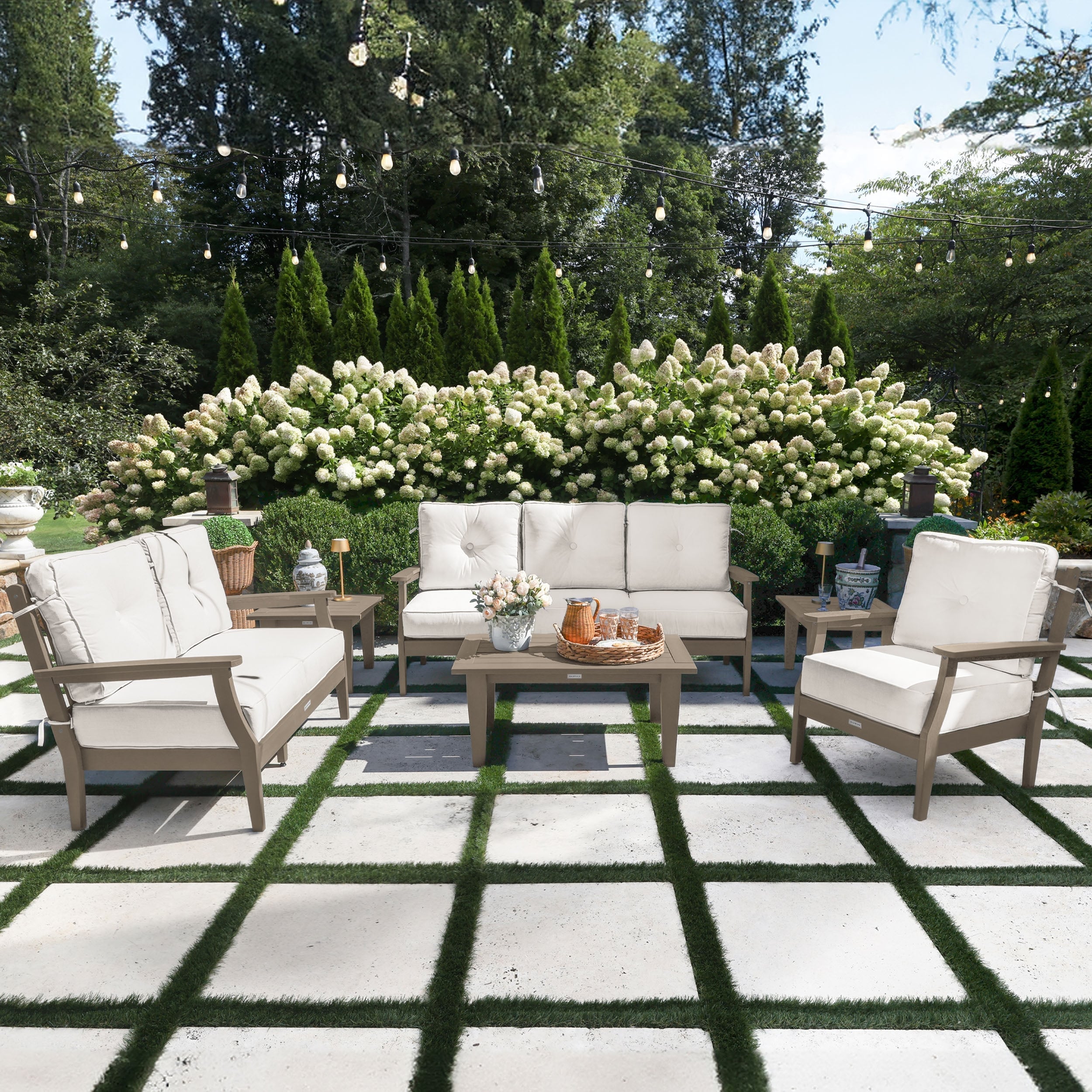 Highwood Lehigh 6 Piece Grand Deep Seating Set