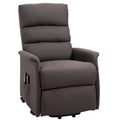 Homcom Electric Power Lift Recliner Massage Sofa Vibration With Remote For Elderly Living Room Office Furniture
