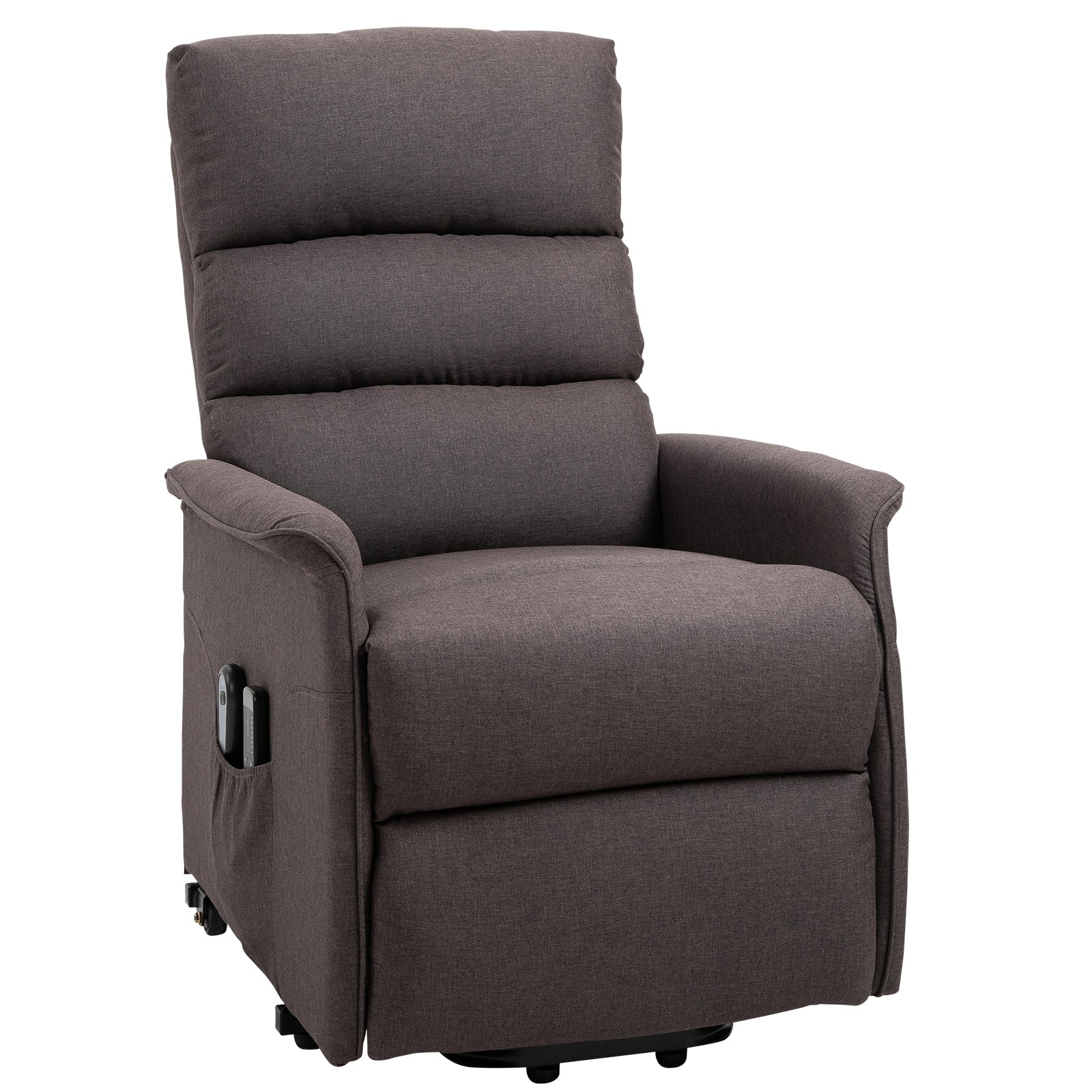 Homcom Electric Power Lift Recliner Massage Sofa Vibration With Remote For Elderly Living Room Office Furniture