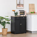 Homcom Space Saving Kitchen Buffet Sideboard Pantry With Functional Storage Cabinet With Adjustable Shelf For Kitchen White