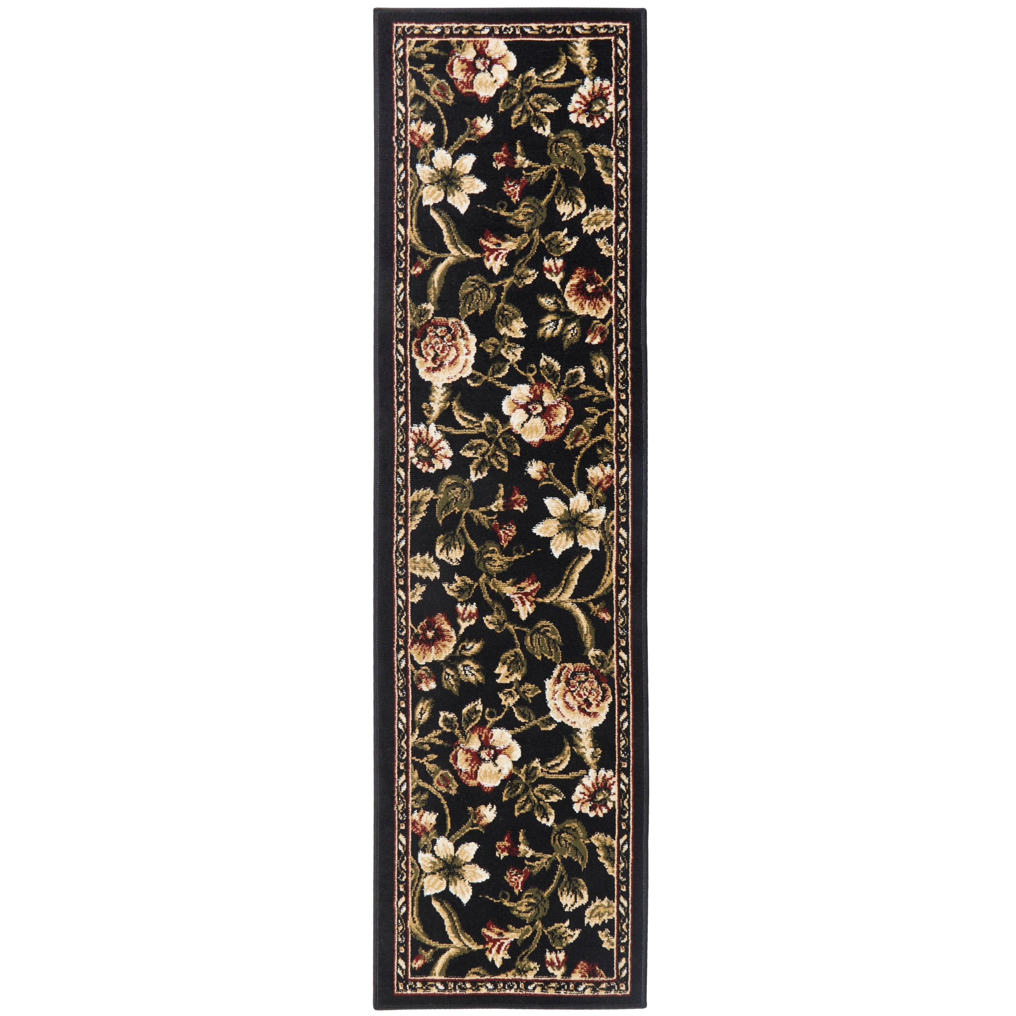 Home Dynamix Optimum Collection Contemporary Black Area Rug 52 X 72