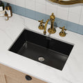 Horow Claritypure 23.60 In. X 15.55 In. Undermount Bathroom Sink In White Ceramic With Overflow Drain N A