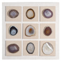 Assorted Agate Slice Wall D Cor