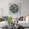 Monochrome Clay Rolls Shadow Box Wall D Cor