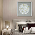 White Clay Silhouette Shadow Box Wall D Cor