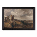 Hadleigh Castle Mouth Of Thames C 1829 John Constable Custom Framed Canvas