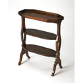 Butler Transitional Octagonal Accent Table Dark Brown