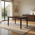 Hado Counter Height Table 60 78 Inch Extendable Tabletop Dark Brown
