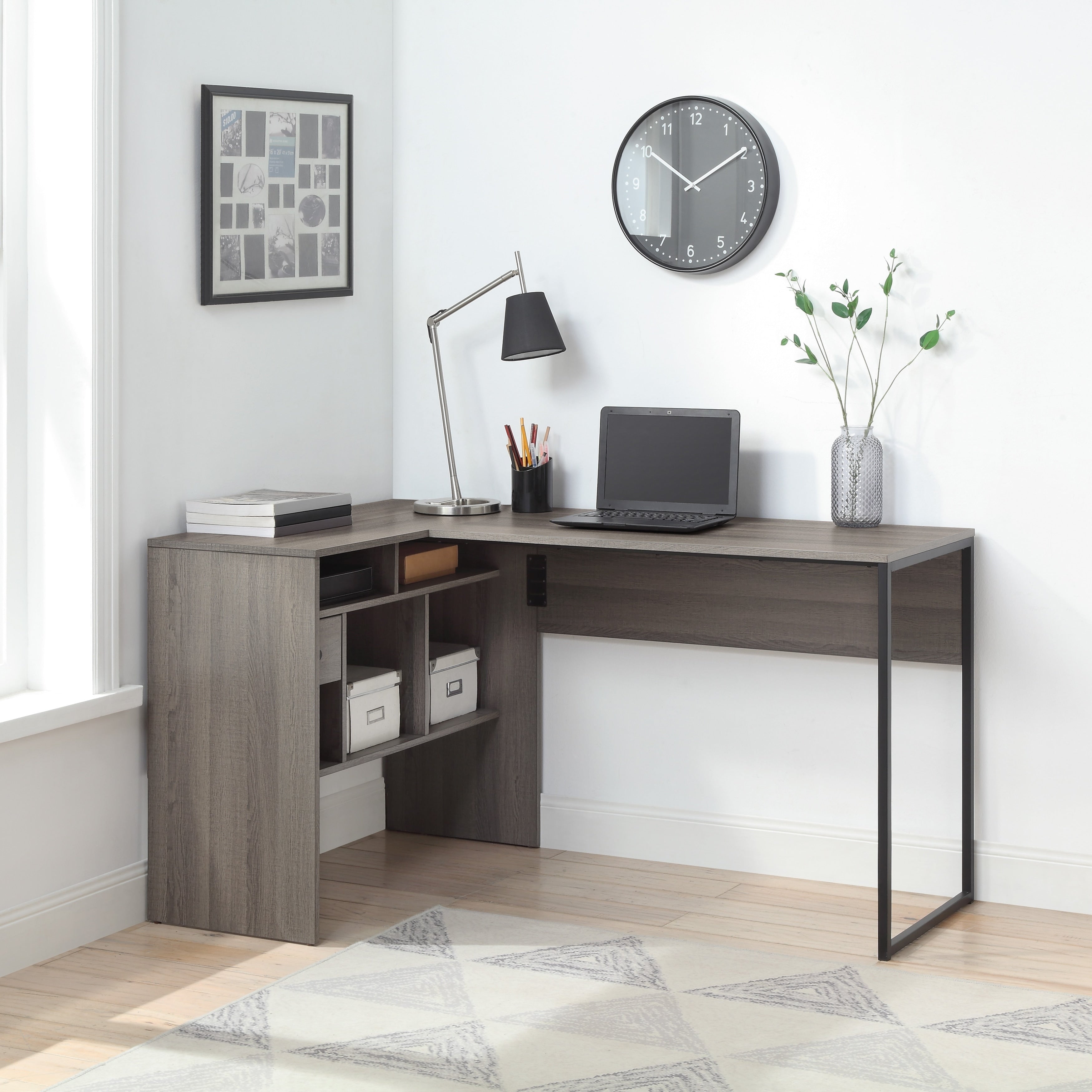 Hagney Lane L Shaped Desk