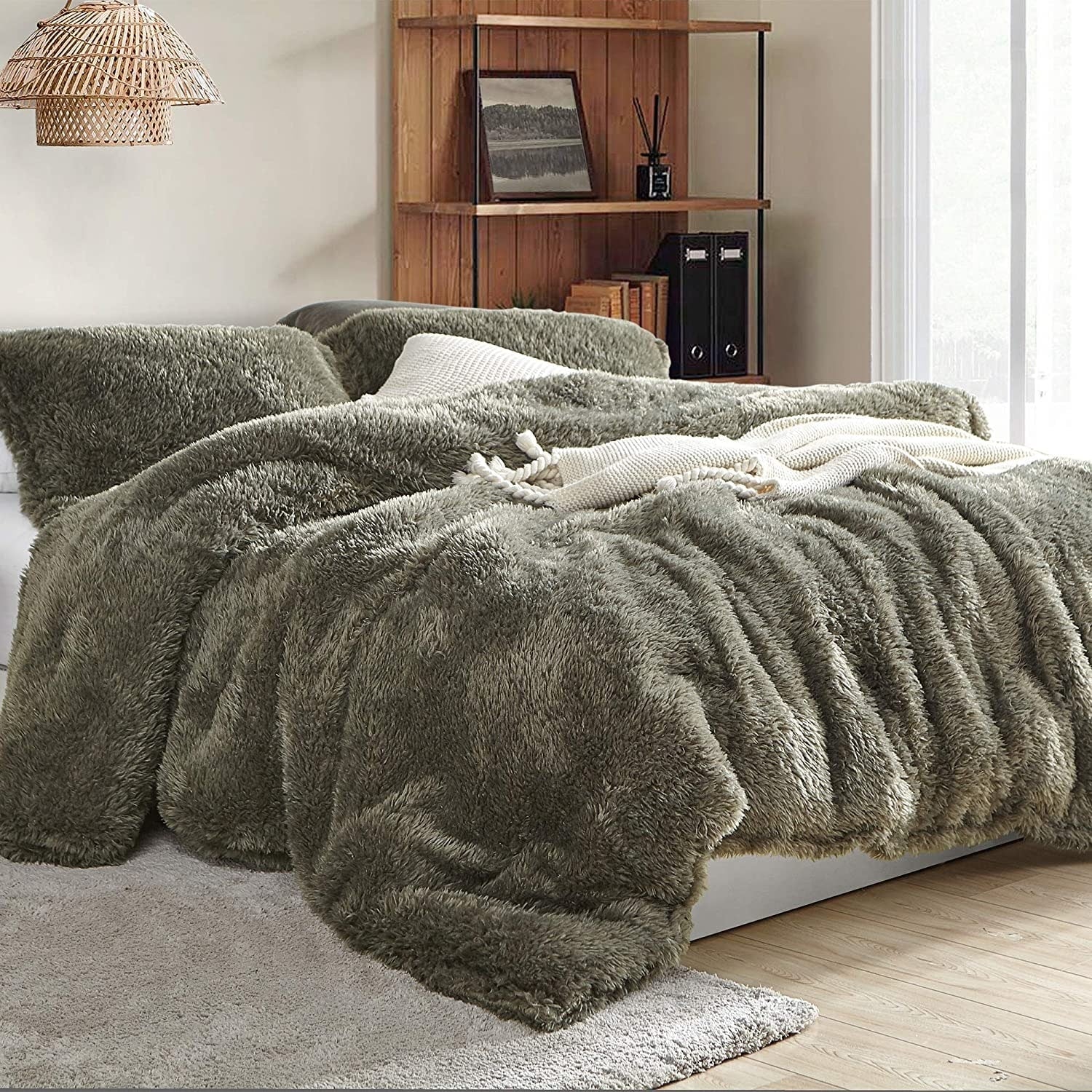 Hairnado Coma Inducer Oversized Comforter Laurel Oak
