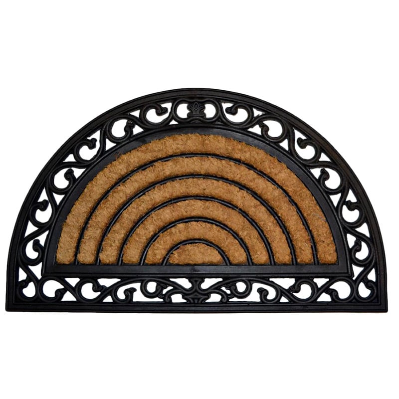 Half Round Grill Coir Door Mat Door Mat