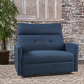 Halima Fabric 2 Seater Recliner Club Chair By Christopher Knight Home