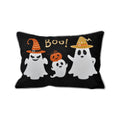 Halloween Boo Ghost Velvet Throw Pillow Set Of 2 14 X20