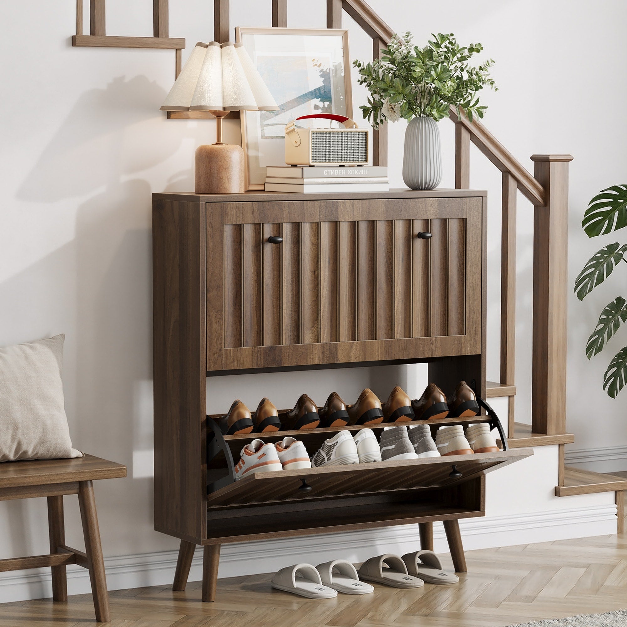 Hallway Cabinet Base Cabinet For Living Room Shoe Cabinet Side Cabinet Entryway Cabinet With Handles