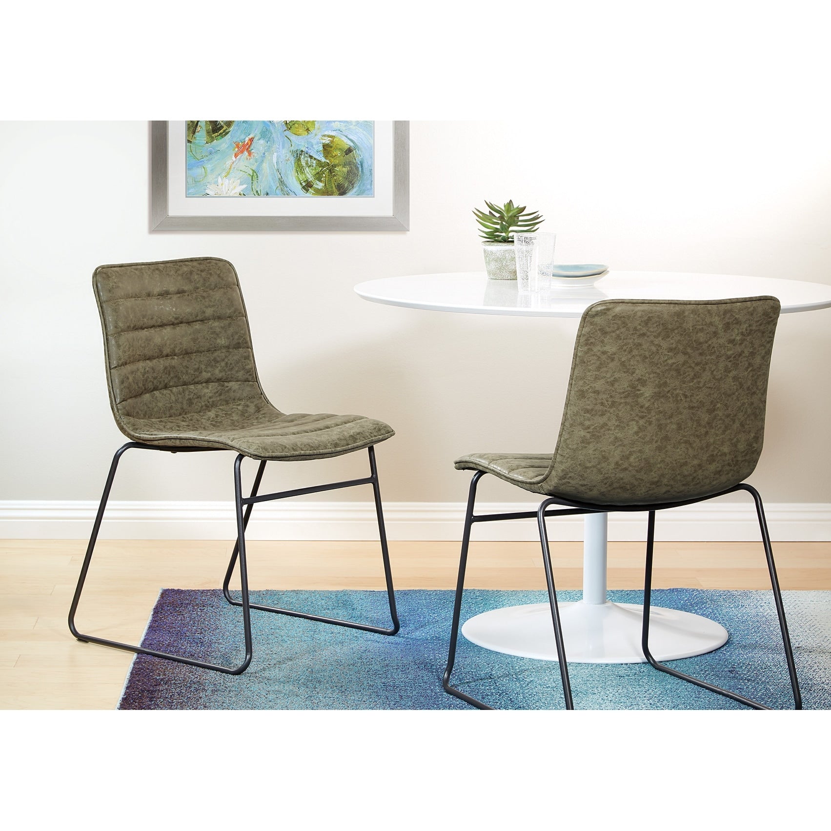 Osp Home Furnishings Halo Stacking Chair 2 Pack