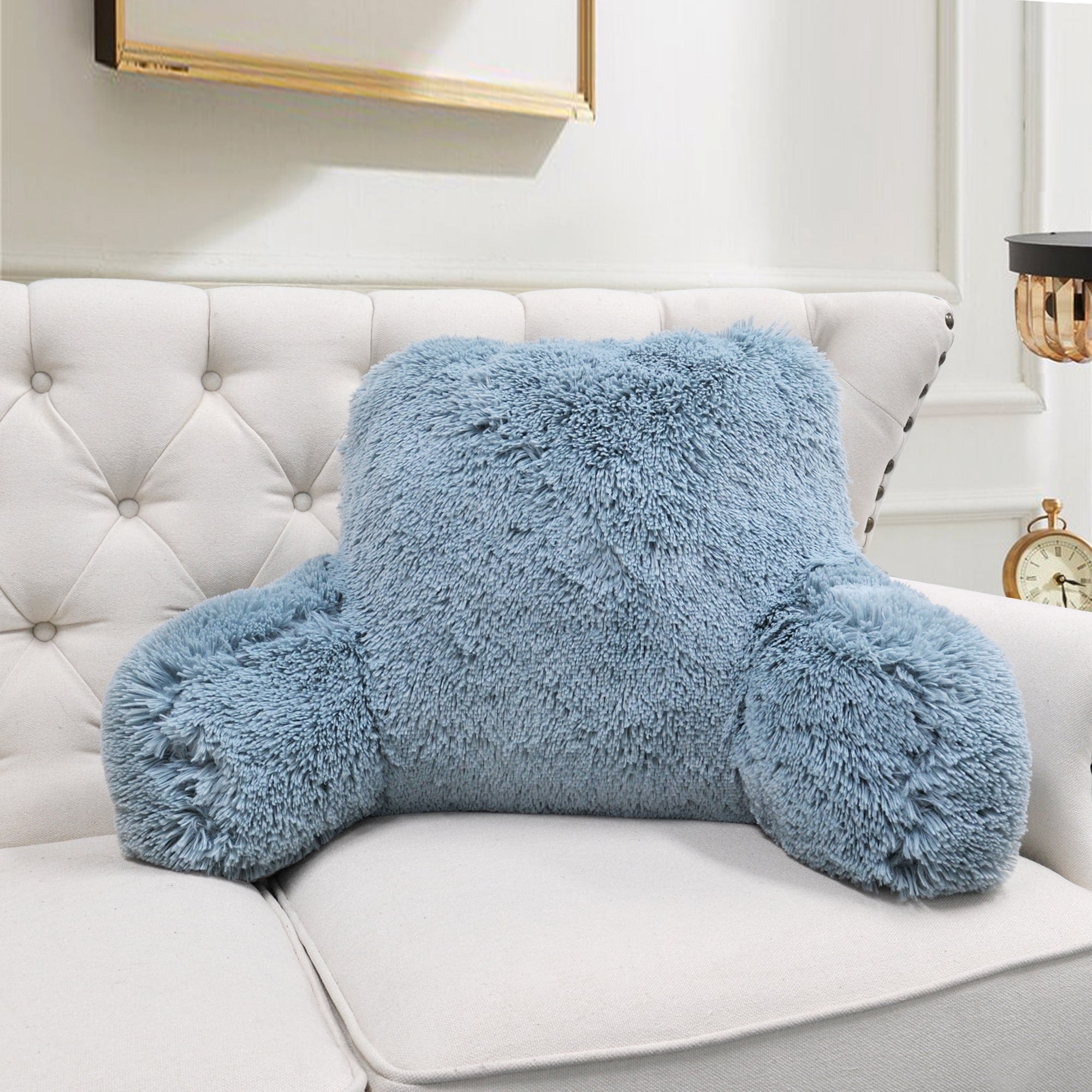 Serenta Shaggy Bedrest Pillow