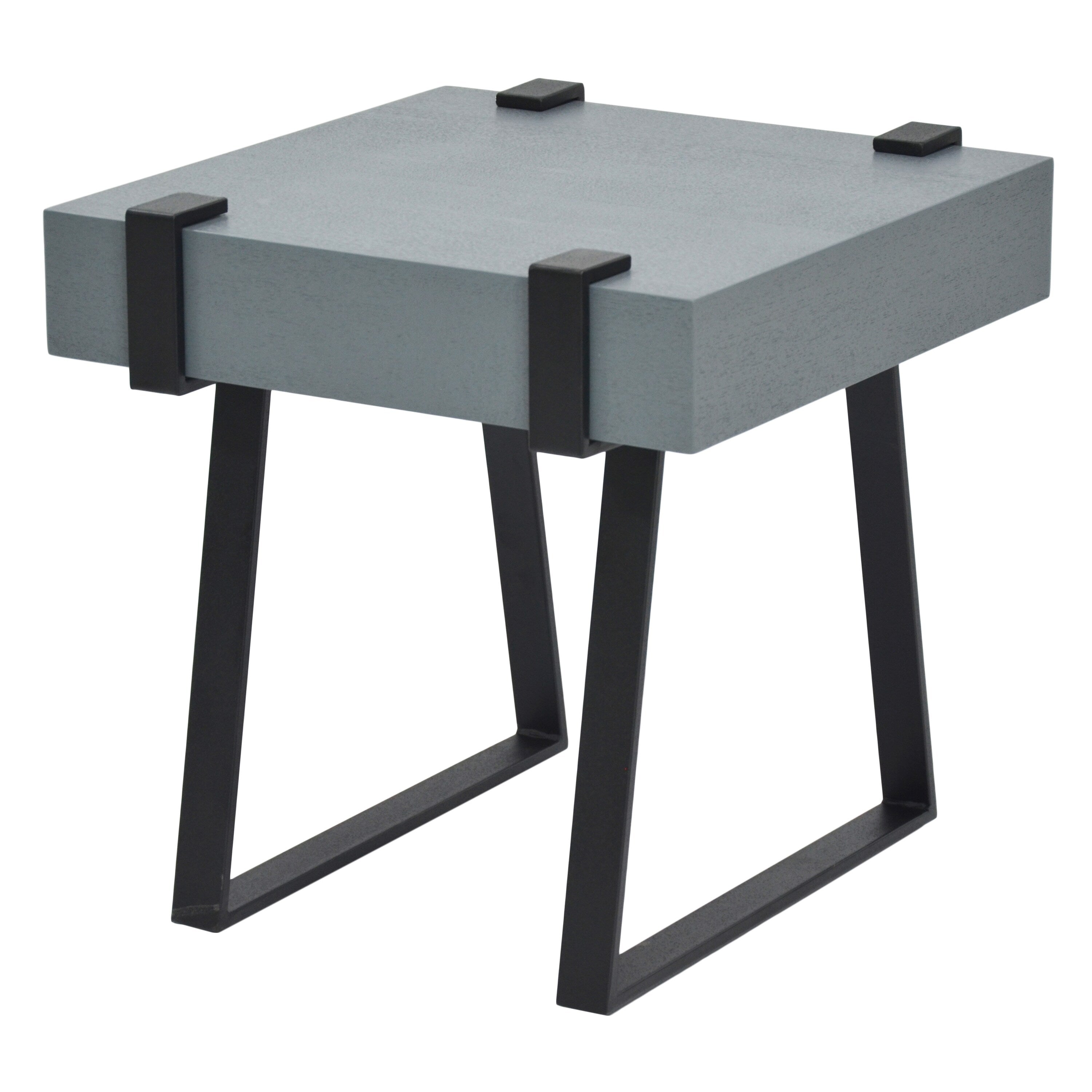 International Caravan Hamburg Contemporary End Table
